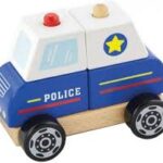 VIGA - מכונית משטרה מגדל קוביות