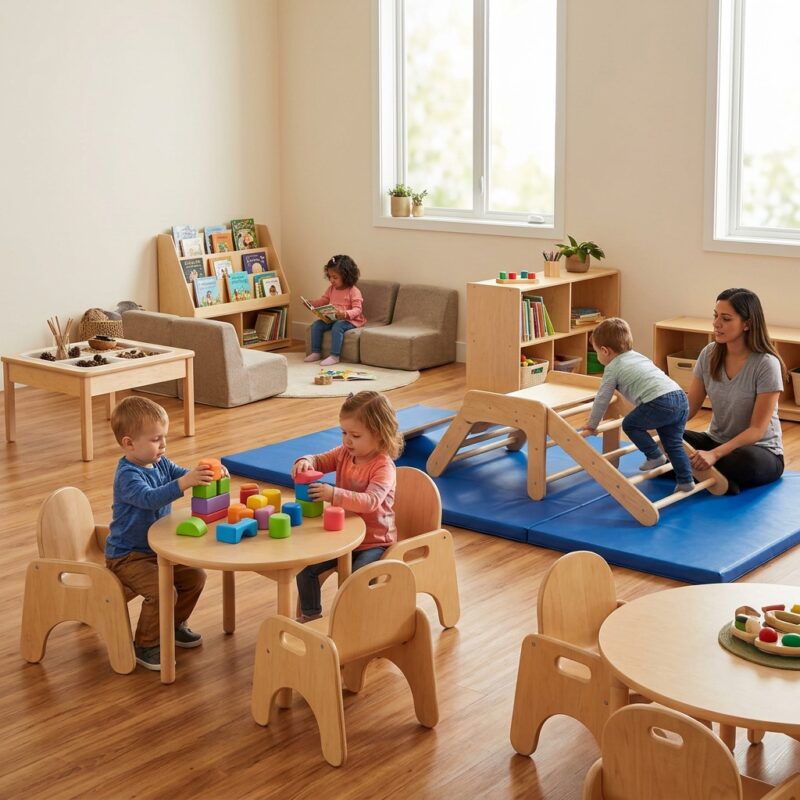 ציוד לגן ילדים - המחשה לציוד לגן ילדים - דגשים על בטיחות ואיכות...