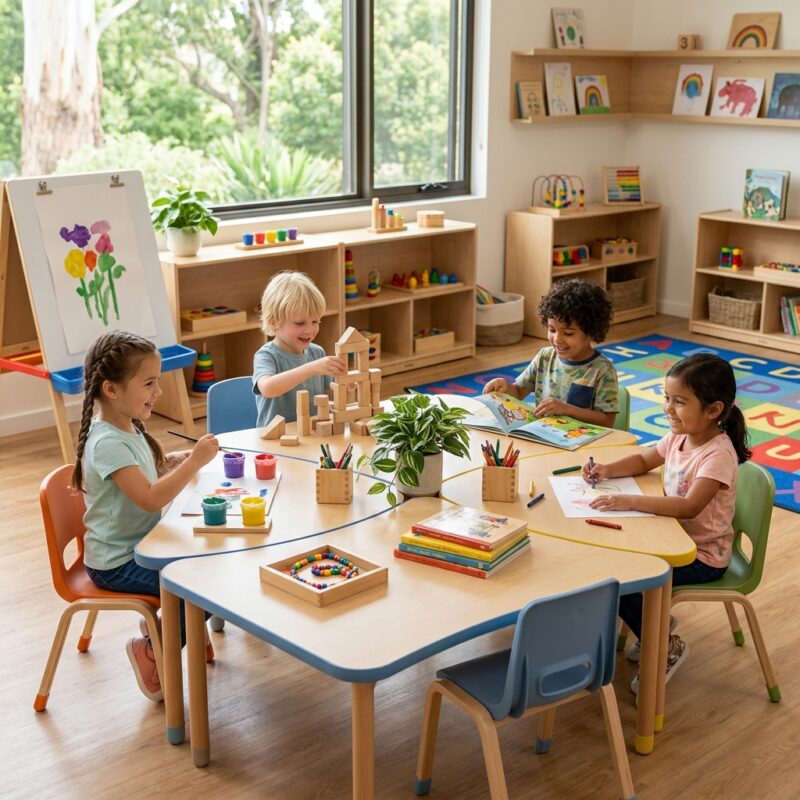 שולחנות לגן ילדים - שולחנות לגן ילדים - איך ליצור סביבת למידה מעוררת השראה