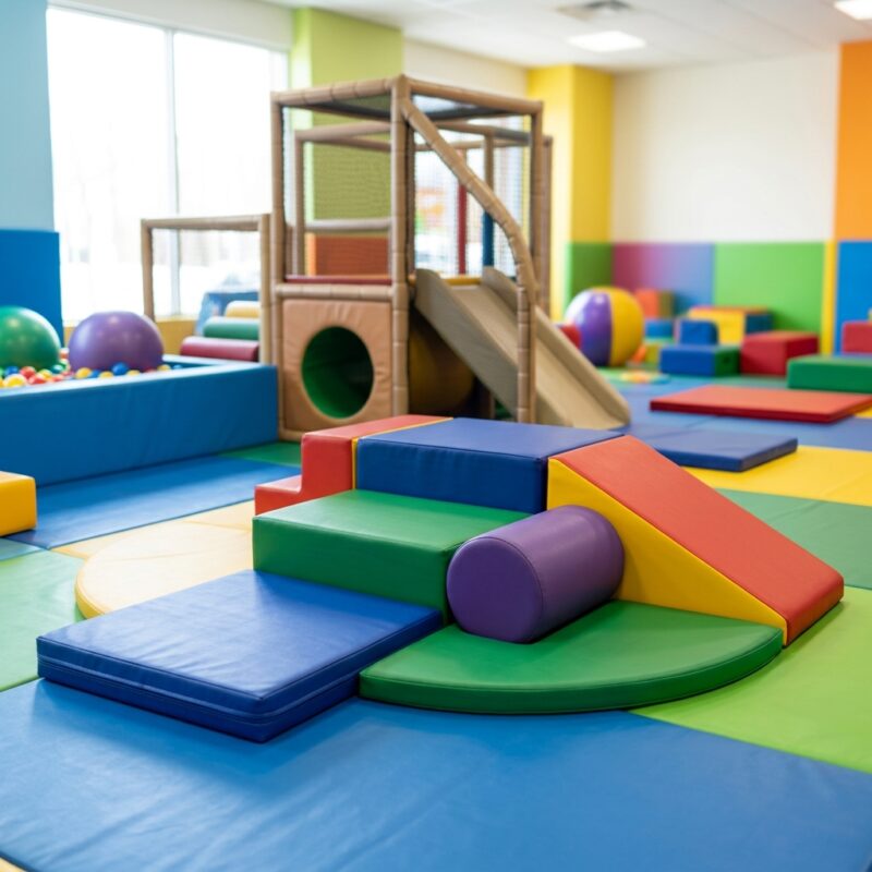 מזרן ג'ימבורי - המחשה למזרן ג'ימבורי, מתקני ג'ימבורי - דגשים לב...