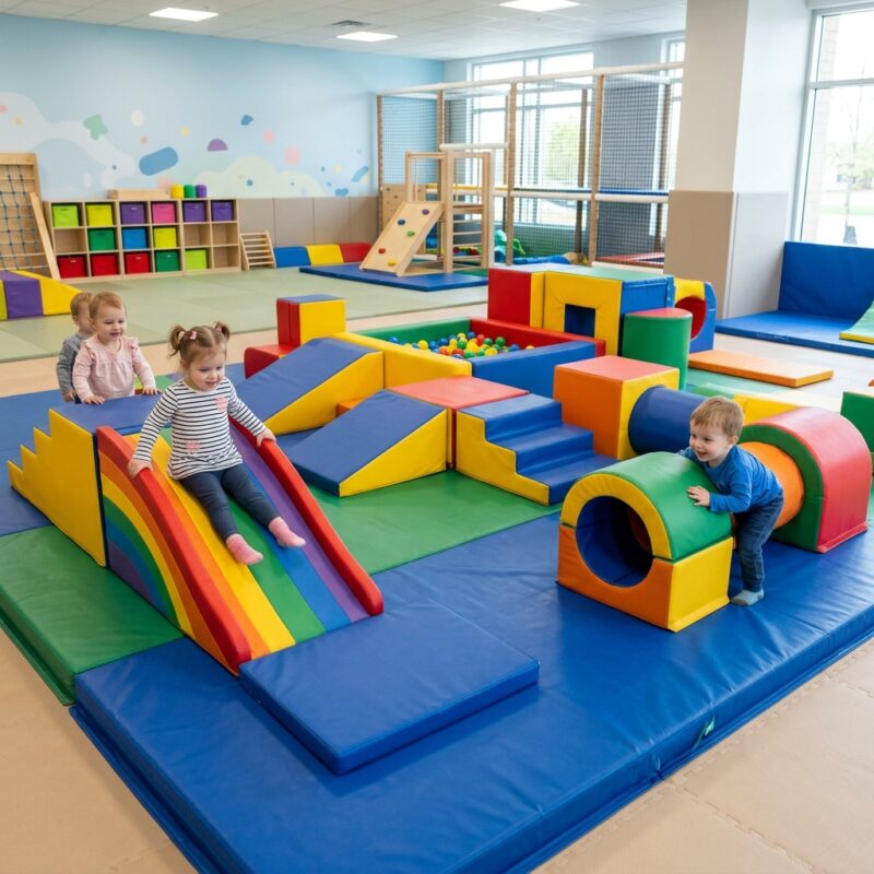 מזרן ג'ימבורי - דוגמה למזרן ג'ימבורי, מתקני ג'ימבורי - דגשים לב...